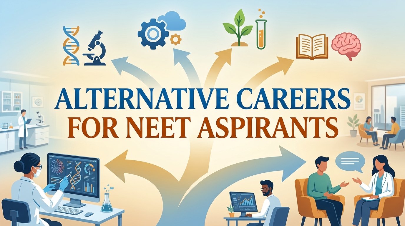 Alternative Careers for NEET Aspirants